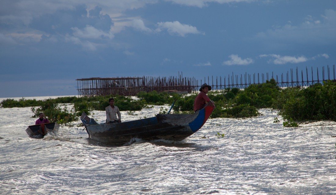 Floating Village auf dem Tonle Sap