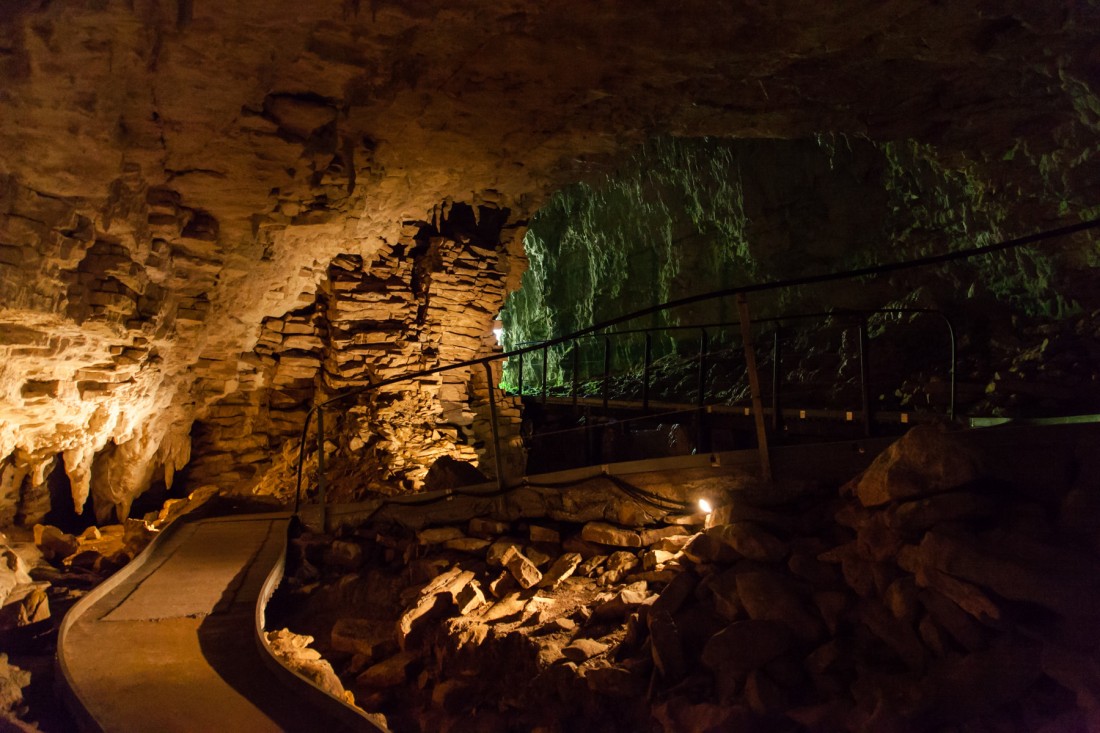 Besichtigung einer der vielen Höhlen rund um Waitomo