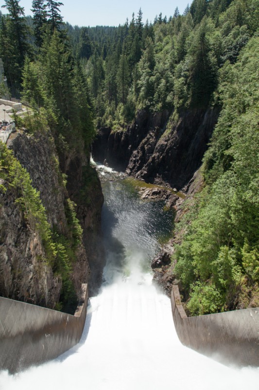 Der Cleeveland Dam stellt die Wasserversorgung für Vancouver
