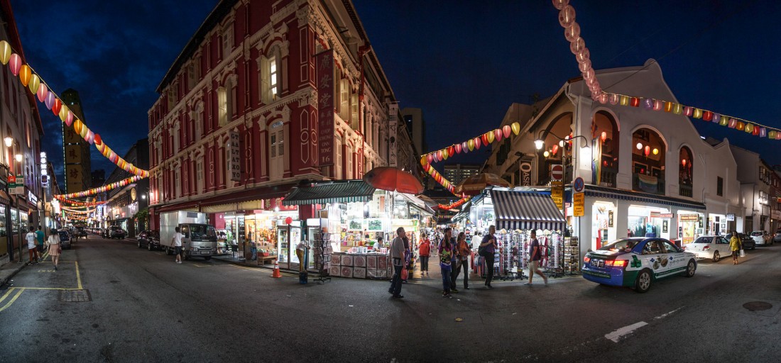 Nachtmarkt in Chinatown 