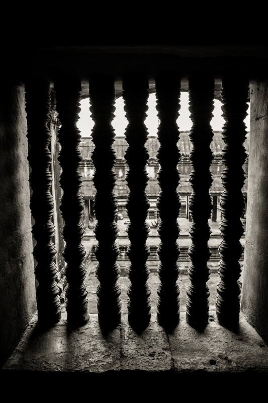 Säulen in Angkor