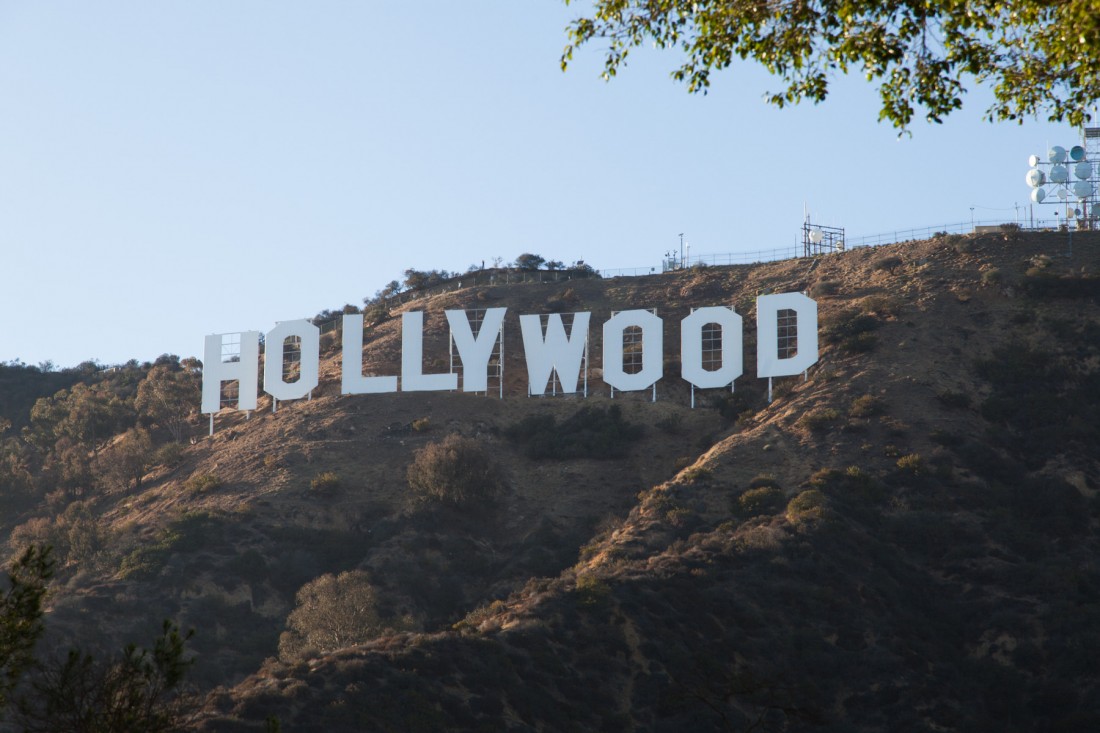 Das berühmte Hollywood Sign