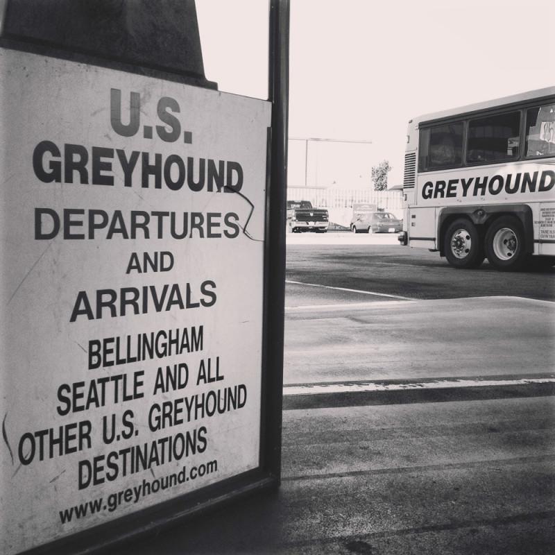Unser Roadtrip durch die USA beginnt mit dem Bus und einer 4 Stunden langen Überfahrt von Vancouver nach Seattle.