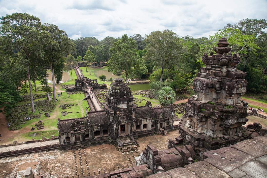 Therasse in Angkor