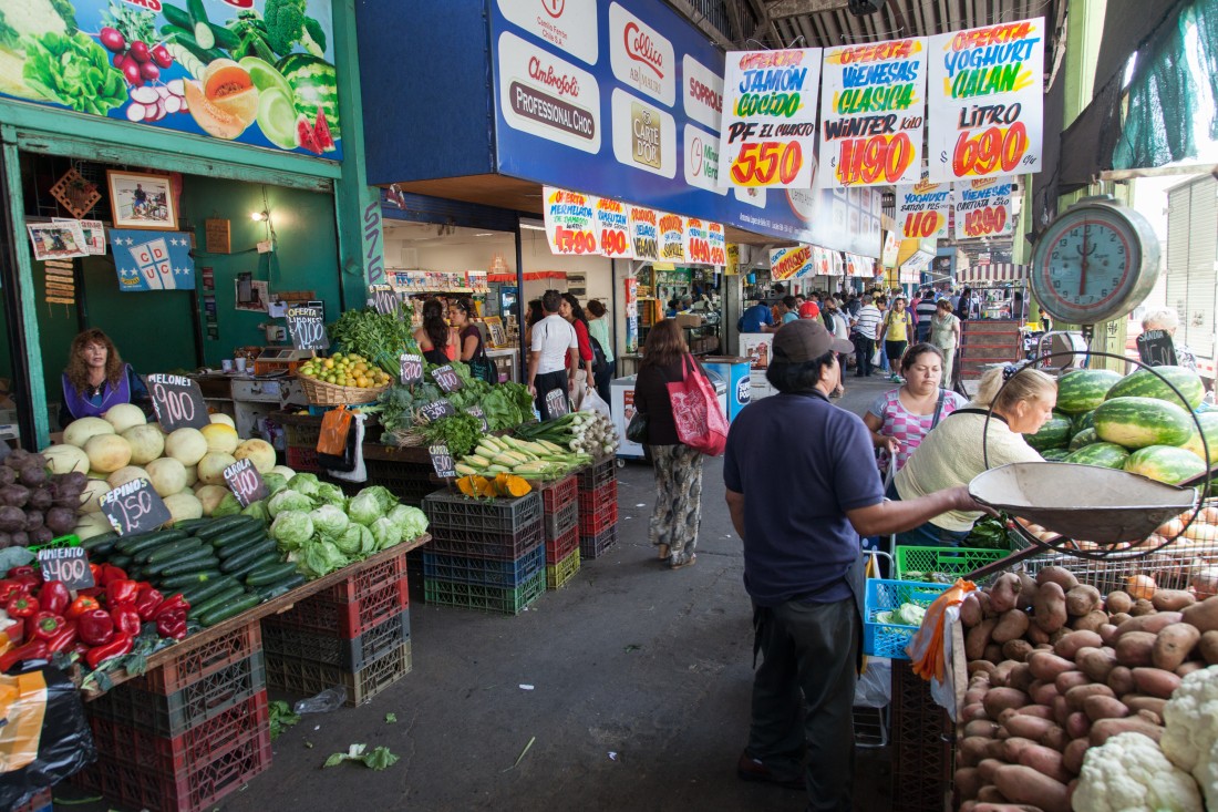 Der La Vega Central ist ein riesiger Markt für einheimische.
